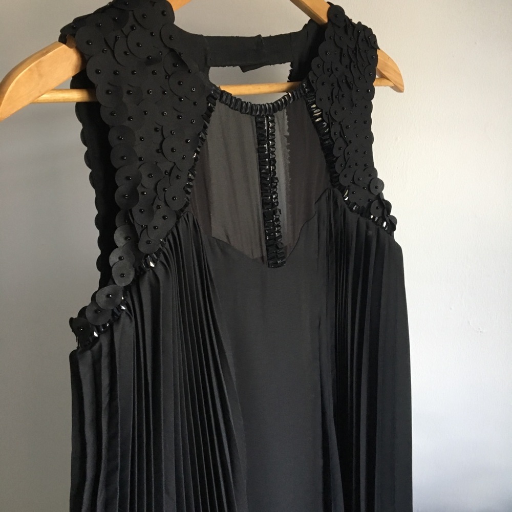 Anthropologie Leifsdottir Accordion Pleated Dress - Picture 4 of 8